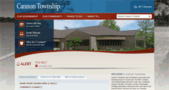 Desktop Screenshot of cannontwp.org